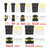 cheap Vehicle Repair Tools-708PCS 1-6Pins  HID Waterproof Connectors 43 Sets Car Marine Seal Electrical Wire Connector Plug Truck Harness 300V 12A Kit