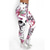 cheap Yoga Leggings &amp; Tights-Women&#039;s Yoga Leggings Tummy Control Butt Lift High Waist Yoga Fitness Gym Workout Bottoms Skull Black White Pink Spandex Sports Activewear Stretchy Skinny