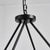 cheap Pendant Lights-LED Pendant Light Vintage Painted Metal Chandelier Lighting, with 6/8/10/12 Lights, Rustic Vintage Farmhouse Chandelier Lighting, Carriage Wheel Pendant, Black
