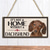 cheap Wood Wall Signs-1pc Pet Dog Wall Hanging, Wooden Animal Dog Pattern Plaque Sign Wll Decor Accessories, For Pet Shop Cafe Room Decor Household Items 4&#039;&#039;x8&#039;&#039; (10cmx20cm)