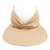 abordables sombreros caseros-Sombrero nuevo de primavera y verano, gorra de béisbol con visera para mujer, sombrero de copa vacío para adulto con personalidad anti-ultravioleta para mujer