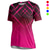 cheap Women&#039;s Jerseys-Women&#039;s Downhill Jersey Short Sleeve Yellow Pink Red Graphic Bike Breathable Quick Dry Sports Graphic Geometic Clothing Apparel