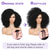 cheap Black &amp; African Wigs-Short Curly Wig Afro Curly Wigs Kinky Curly Hair Wig Synthetic Afro Wigs for Black Women