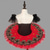 preiswerte Ballettbekleidung-Tanzkleidung für Kinder Ballett Tutu Kleid Kleid Strass Spitze Stickerei Mädchen Leistung Ausbildung Kurzarm Hoch Gitter Spandex