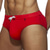 economico nuotata breve-Per uomo Costumi da bagno Pantaloncini da mare Pantaloncini Slip da bagno Color Block Comfort Traspirante Esterno Giornaliero Per uscire Sportivo Hawaiano Rosso Blu