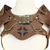 billiga Rustning-Retro / vintage Punk och gotiskt Medeltida kostymer Vapen och Rustning Linne Axelrustning Riddare Viking Främling Herr Dam Unisex Viking Maskerad Prestanda Fest Scen Vuxna Axelrustning
