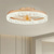 cheap Ceiling Fan Lights-LED Ceiling Fans with lights Crystal Chandeliers Dimmable with Remote Contral 20&quot; Flush Mount Ceiling Lamp Metal Chandelier Bedroom Living Room
