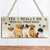 abordables enseignes murales en bois-1 pc tenture murale pour chien de compagnie, signe de plaque de motif de chien en bois accessoires de décoration wll, pour animalerie café chambre décor articles ménagers 4&#039;&#039;x8&#039;&#039; (10cmx20cm)