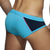 economico nuotata breve-Per uomo Costumi da bagno Pantaloncini da mare Pantaloncini Slip da bagno Color Block Comfort Traspirante Esterno Giornaliero Per uscire Sportivo Hawaiano Rosso Blu