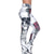 billige Yoga Leggings &amp; strømpebukser-Dame Yoga leggings Mavekontrol Balleløft Høj Talje Yoga Fitness Gym Træning Underdele Dødningehoveder Sort Hvid Lys pink Spandex Sport Sportstøj Elastisk Tynde
