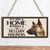 cheap Wood Wall Signs-1pc Pet Dog Wall Hanging, Wooden Animal Dog Pattern Plaque Sign Wll Decor Accessories, For Pet Shop Cafe Room Decor Household Items 4&#039;&#039;x8&#039;&#039; (10cmx20cm)