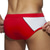 economico nuotata breve-Per uomo Costumi da bagno Pantaloncini da mare Pantaloncini Slip da bagno Color Block Comfort Traspirante Esterno Giornaliero Per uscire Sportivo Hawaiano Rosso Blu