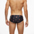 abordables slip de bain-Homme Maillots de Bain Slip de bain Floral Tropical Plage Piscine Sportif basique Noir Blanche