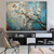 abordables Peintures fleurs/botaniques-Peinture à l&#039;huile à la main peint à la main art mural fleur fleur arbre décoration de la maison décor toile roulée sans cadre non étiré