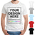 cheap Customize-Custom Men&#039;s T shirt 100% Cotton Personalized Photo Design Picture Text  Letter Graphic Prints Crew Neck Black White Red Blue Gray Short Sleeve Tee Sports Fashion Casual Summer