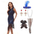 abordables Conjuntos-Vestido flapper de Gatsby de los años 20 con conjunto de accesorios de los años 20, traje de flecos con flecos y lentejuelas para mujer, vestido retro vintage de cosplay para fiesta y noche, vestido de cóctel