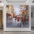 cheap Landscape Paintings-Oil Painting Hand Painted - Landscape Classic Modern Stretched Canvas