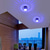 abordables Appliques murales d'intérieur-Lightinthebox créatif led intérieur appliques salon magasins/cafés aluminium applique murale ip44 ac100-240v 3w