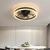 cheap Ceiling Fan Lights-Ceiling Fan with Lights 19.7&quot; Dimmable LED 3 Color 6 Speeds Timing Reversible Blades with Remote Control, Household Fan Chandelier, indoor Low Profile Flush Mount Ceiling Fan