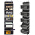 cheap Clothing &amp; Closet Storage-Four Grid Non-woven FabricPVC Wardrobe Hanging Storage Hanging Bag Door Storage Hanging Wall Mobile Phone Storage Bag Hanging Crib Underwear Hanging Storage Bag