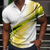 cheap Graphic Polo-Men&#039;s Polo Shirt Golf Shirt Curve Turndown Light Yellow Black Yellow Red Dark Green 3D Print Street Daily Short Sleeve 3D Button-Down Clothing Apparel Fashion Casual Comfortable