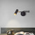 economico Luci da parete-applique da parete a led forcellone luce alluminio soggiorno camera campione camera da letto comodino tv arte della parete luce applique da parete 110-240 v