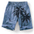 ieftine Pantaloni scurți de plajă-Bărbați Pantaloni scurți de vară Pantaloni scurți de plajă Cordon Talie elastică Grafic Copac de cocos Respirabil Απαλό Scurt Casual Zilnic Concediu Șic Stradă Hawaiană Albastru piscină Maro