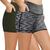cheap Yoga Shorts-2 Pack Women&#039;s 3&quot; Biker Shorts Workout Shorts Sports Shorts Side Pockets with Phone Pocket Tummy Control Butt Lift Quick Dry Yoga Fitness Gym Workout Shorts