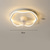 billiga Takfläktlampor-takfläkt med ljus app&amp;amp; fjärrkontroll 50cm dimbar 6 hastigheter sputnik design projektion takfläkt metall modern stil sputnik målade ytskikt led modern 110-240v