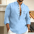 billiga fritidsskjortor för män-herrskjorta grafiska tryck korsstativ krage vit rosa blå grön utomhus gata långärmad tryck kläder kläder mode streetwear designer casual