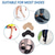 cheap Personal Care &amp; Health-1 Pair Heel Stickers Comfortable Non-Heel Feet Half Size Pad Women&#039;s Anti-Wear Heel Stickers Anti-Drop Heel Non-Slip Shoes Back Stickers