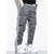 abordables Pantalones cargo-Hombre Pantalones cargo Bolsillo con solapa Plano Comodidad Transpirable Exterior Diario Noche Moda Casual Negro Verde Ejército