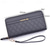 voordelige universele telefoontas-lange vrouwen portemonnee vrouwelijke portemonnees kwastje portemonnee kaarthouder portefeuilles dubbele rits pu lederen clutch luxe geld telefoon tas