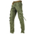 ieftine Pantaloni Cargo-Bărbați Pantaloni Cargo Pantaloni cargo Pantaloni de lucru Buzunar cu Fermoar Simplu Confort Respirabil În aer liber Zilnic Ieșire 100% Bumbac Modă Casual Armata galbenă Negru
