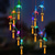 cheap Solar String Lights-Solar Wind Chimes Bell Dragonfly LED Lights Outdoor Waterproof Auto Light Color-Changing Solar Powered Hanging Lights for Courtyard Garden Patio Festival Decoration