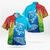 abordables Impression océan-Homme Fleurs tropicales Totem Tortues Chemise Chemise hawaïenne Chemise Aloha Manche Courte Chemise Collier cubain Sportif Mode Vêtement de rue Extérieur Casual Hawaïen bleu marine Bleu Violet S M L