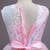 cheap Flower Girl&#039;s Dresses-Kids Girls&#039; Flower Girl Dress Dress Sleeveless Wedding Party Lace Mesh Cute Polyester Maxi Flower Girl&#039;s Dress Colorful purple Color powder White