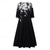 economico Abito Floreale-Abito Midi da Donna Abito Tunica Floreale con Tasche Scollo a V Abito Midi Elegante alla Moda per Appuntamenti Quotidiani Manica Mezzo Estate Primavera