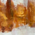 abordables Peintures Abstraites-Peinture à l'huile Hang-peint Peint à la main Verticale Abstrait Paysage contemporain Moderne Toile roulée (sans cadre)