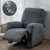 cheap Recliner Cover-Stretch Recliner Slipcovers Water Resistant Super Floral Printed Sofa Couch Cover Non Slip 1 Seater Lazy Boy Chair Covers Furniture Protector with Side Pocket for Living Room