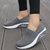 cheap Women&#039;s Sneakers-Women&#039;s Slip-On Air Cushion Sneakers – Breathable Mesh Walking Shoes for Casual &amp; Sports