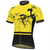 cheap Men&#039;s Jerseys-Men&#039;s Cycling Jersey Short Sleeve Bike Jersey Top with 3 Rear Pockets Mountain Bike MTB Road Bike Cycling Breathable Quick Dry Moisture Wicking Reflective Strips White Yellow Blue Graphic Polyester