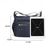 levne Tašky přes rameno-Pánské Crossbody kabelka Taška přes rameno Messenger taška Nylon Venkovní Denní Zip Nastavitelná Velká kapacita Voděodolný Pevná barva Písmeno Černá Tmavomodrá Armádní zelená