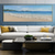 baratos Pinturas de Paisagens-pintura a óleo artesanal de praia arte da parede moderno abstrato oceano paisagem decoração de casa lona enrolada sem moldura não esticada