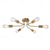 billige Taklamper med dimming-led taklampe 6 hoder 80cm sputnik design lysekrone metall kunstnerisk stil sputnik industrimalt finish kunstnerisk nordisk stil 110-240v