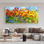 cheap Landscape Paintings-Handmade Oil Painting Wall Art Modern Abstract Flower Blossom Landscape Home Decoration Decor Rolled Canvas No Frame Unstretched