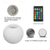 cheap Underwater Lights-Pool Light Floating Pool Ball Light Color Changing with Remote Control 16 RGB Dimmer Night Light IP65 Waterproof Battery Powered Hot Tub Light Pool Garden Party Luminous Decoration