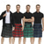 cheap Bottoms-Retro Vintage Punk &amp; Gothic Medieval Skirt Scottish Utility Kilts Men&#039;s Celtic Masquerade Casual Daily Adults&#039; Skirts
