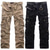 cheap Bottoms-Men&#039;s Cargo Pants Hiking Pants Trousers Work Pants Outdoor Ripstop Breathable Quick Dry Multi Pockets Pants / Trousers Bottoms Light Khaki Black Fishing Climbing Traveling 28 29 30 31 32
