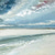 cheap Landscape Paintings-Handmade Oil Painting Canvas Wall Art Decoration Abstract Seascape Painting Beach Ocean for Home Decor Rolled Frameless Unstretched Painting